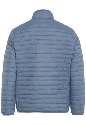 Leichte Steppjacke aus recyceltem Polyamid 58 Regular Fit - Stone Blue