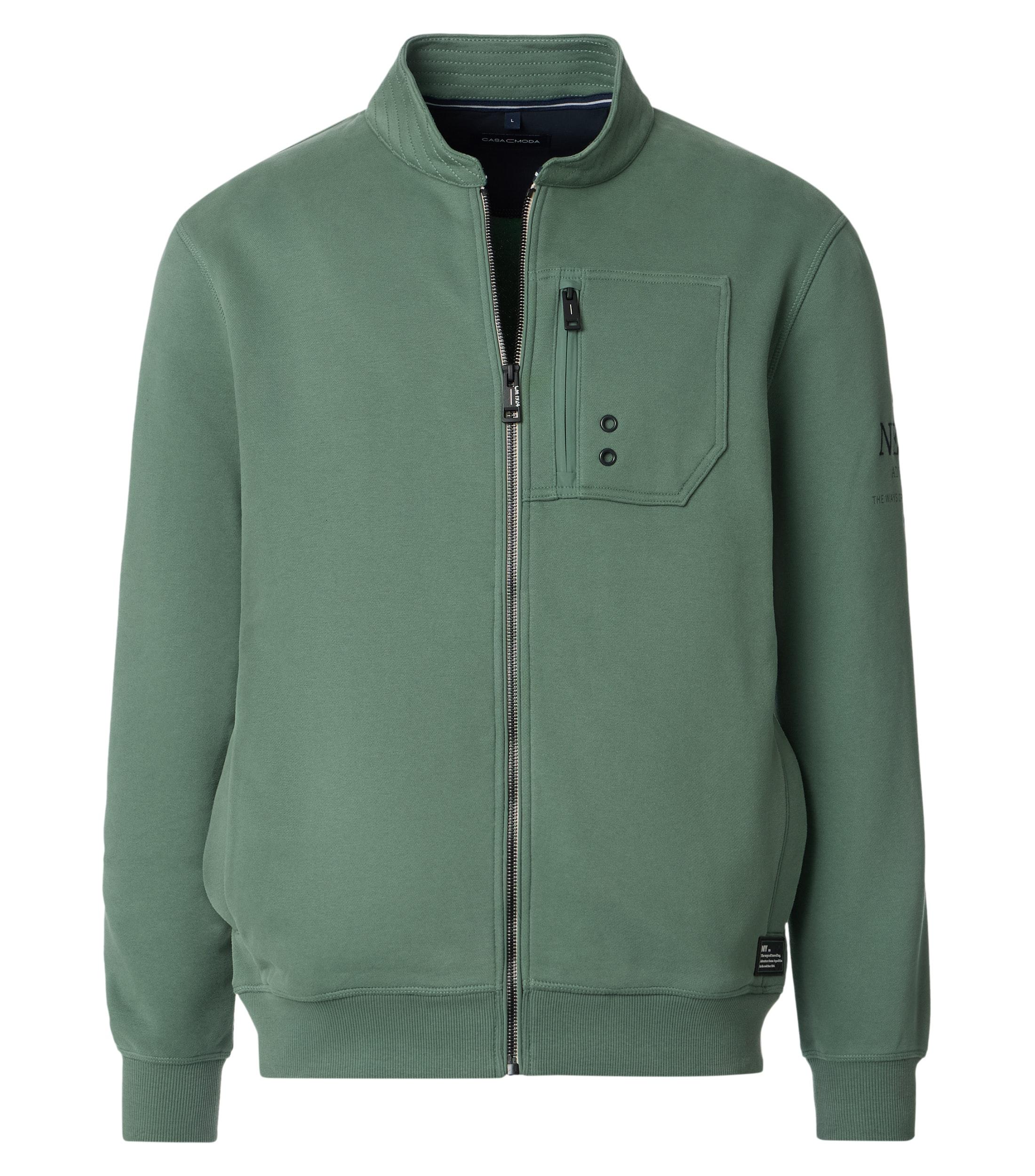 Sweatjacke L - Grün