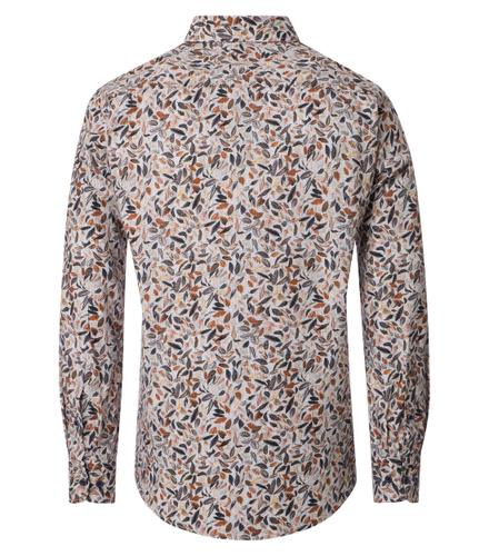 Freizeithemd L Casual Fit - Braun