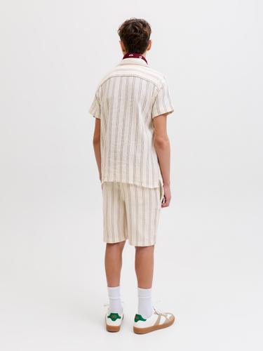 JPSTJAIDEN COBA STRIPE JOG SHORT M JNR 146 Jogger Fit - Antique White
