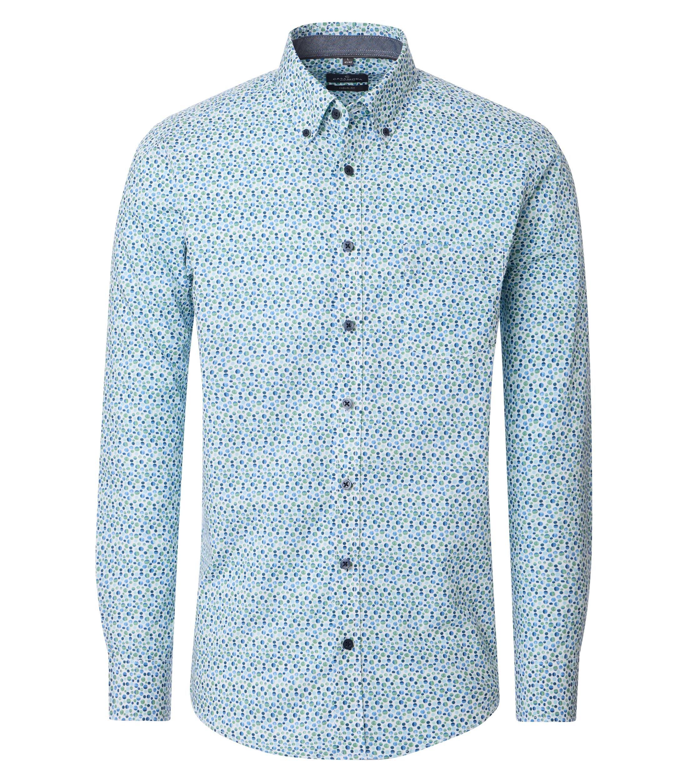 Freizeithemd XL Casual Fit - Grün