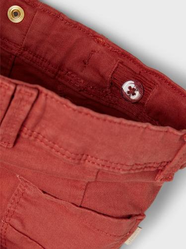NMFPOLLY TWIATEXY LEGGING DN 92 Skinny Fit - Etruscan Red