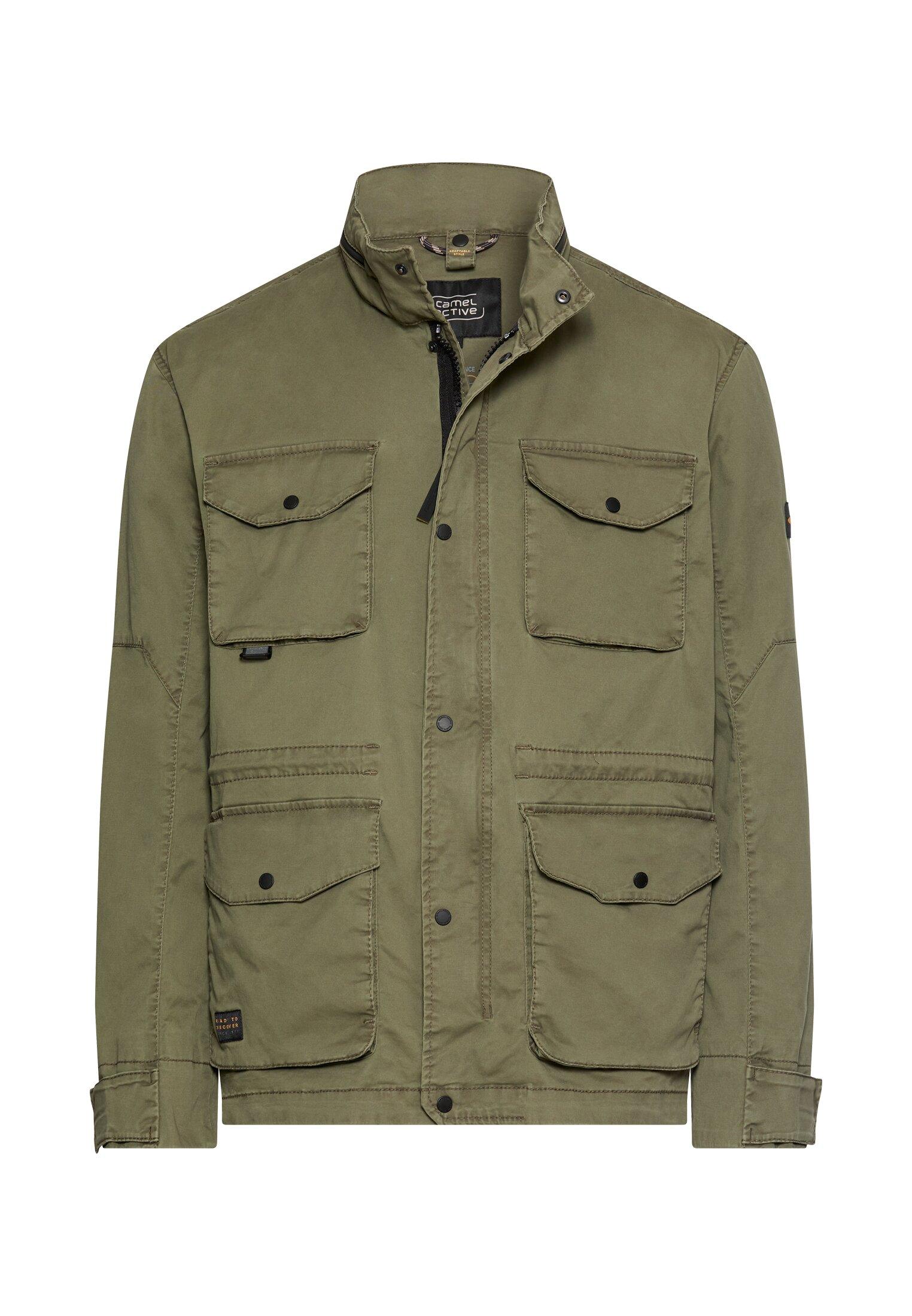 Blouson mit rollbarer Kapuze 56 Regular Fit - Deep Olive