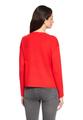 Feinstrickpullover 44 Gerade - High Risk Red
