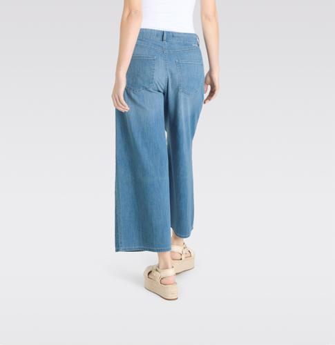 MAC JEANS - CHARLY CHINO, Super light denim 38/OL - Blau