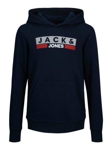JJECORP LOGO SWEAT HOOD PLAY4 NOOS JNR 176 Normal geschnitten - Navy Blazer