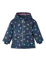 NMFMAXI JACKET FOIL AOP NOOS 98 - Dark Sapphire