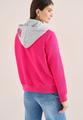 Blouson mit abnehmbarer Sweat-Kapuze XL - Beetroot Pink