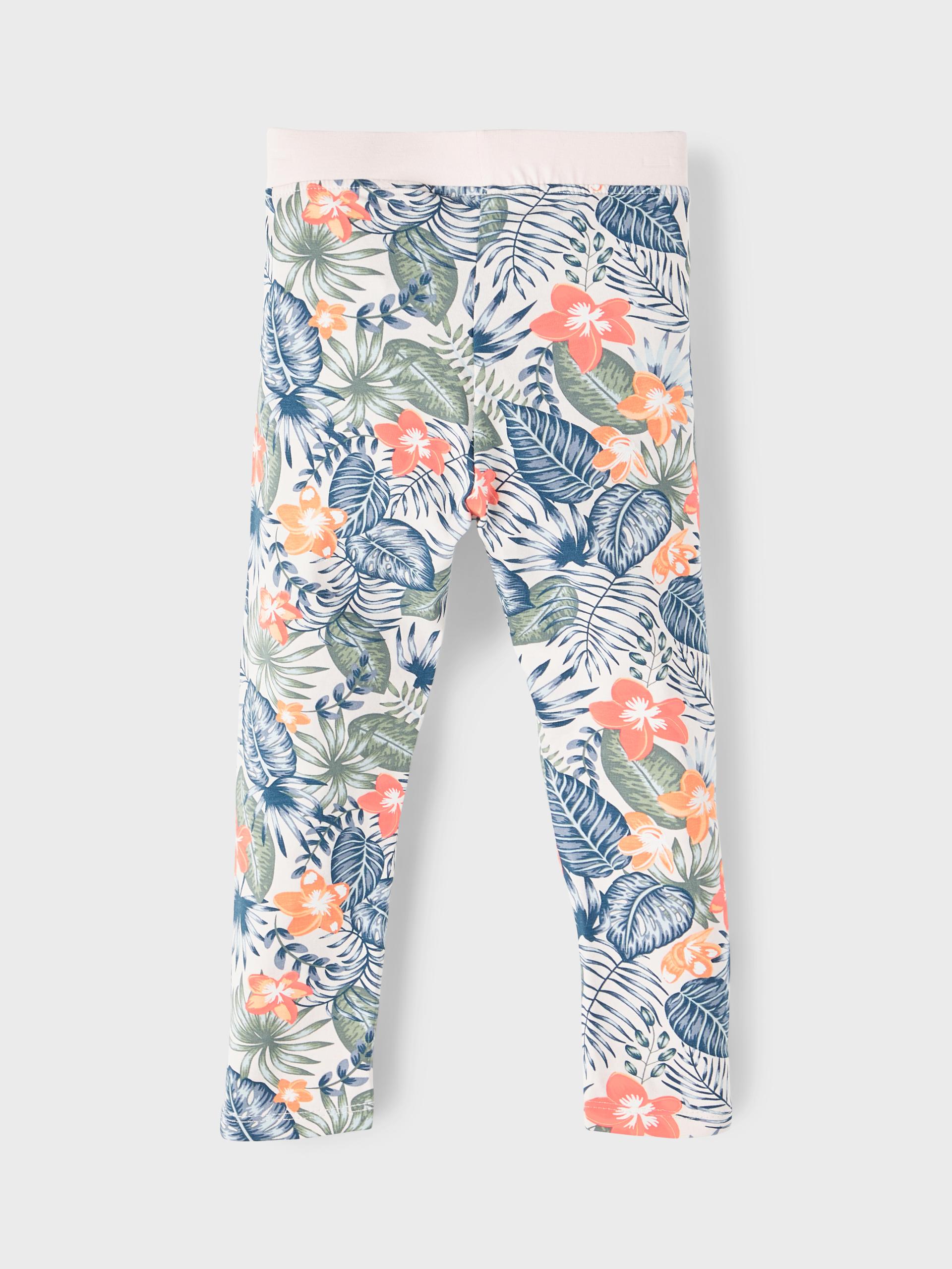 NMFFLORA LEGGING 92 Normal geschnitten - Calcite