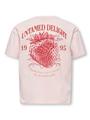 KOGSARA LIFE SS PRINT WASHED TOP JRS