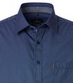 Freizeithemd Kurzarm M Comfort Fit - Blau