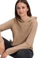 Strickpullover 40 Gerade - Camel Melange