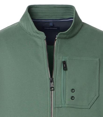 Sweatjacke L - Grün