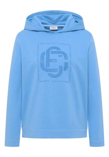 Hoodie mit Schmucksteinen