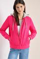 Blouson mit abnehmbarer Sweat-Kapuze XL - Beetroot Pink