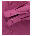 Popeline Hemd uni 006550 40 Modern Fit - Pflaume