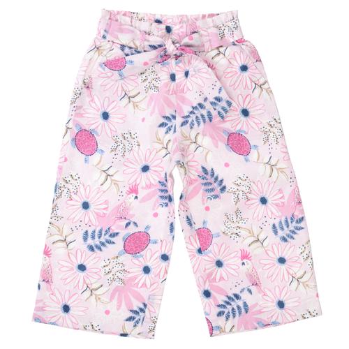 Md.-7/8 Hose, Wide Leg 92/98 - Lavendel Aop
