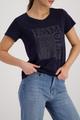 T-Shirt mit Strasssteinen