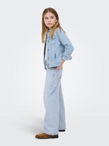 KOGMOTT WIDE LB DEST DNM AZG 140 Weiter Beinschnitt - Light Blue Denim