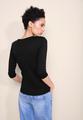 Basic T-Shirt mit 3/4 Arm
