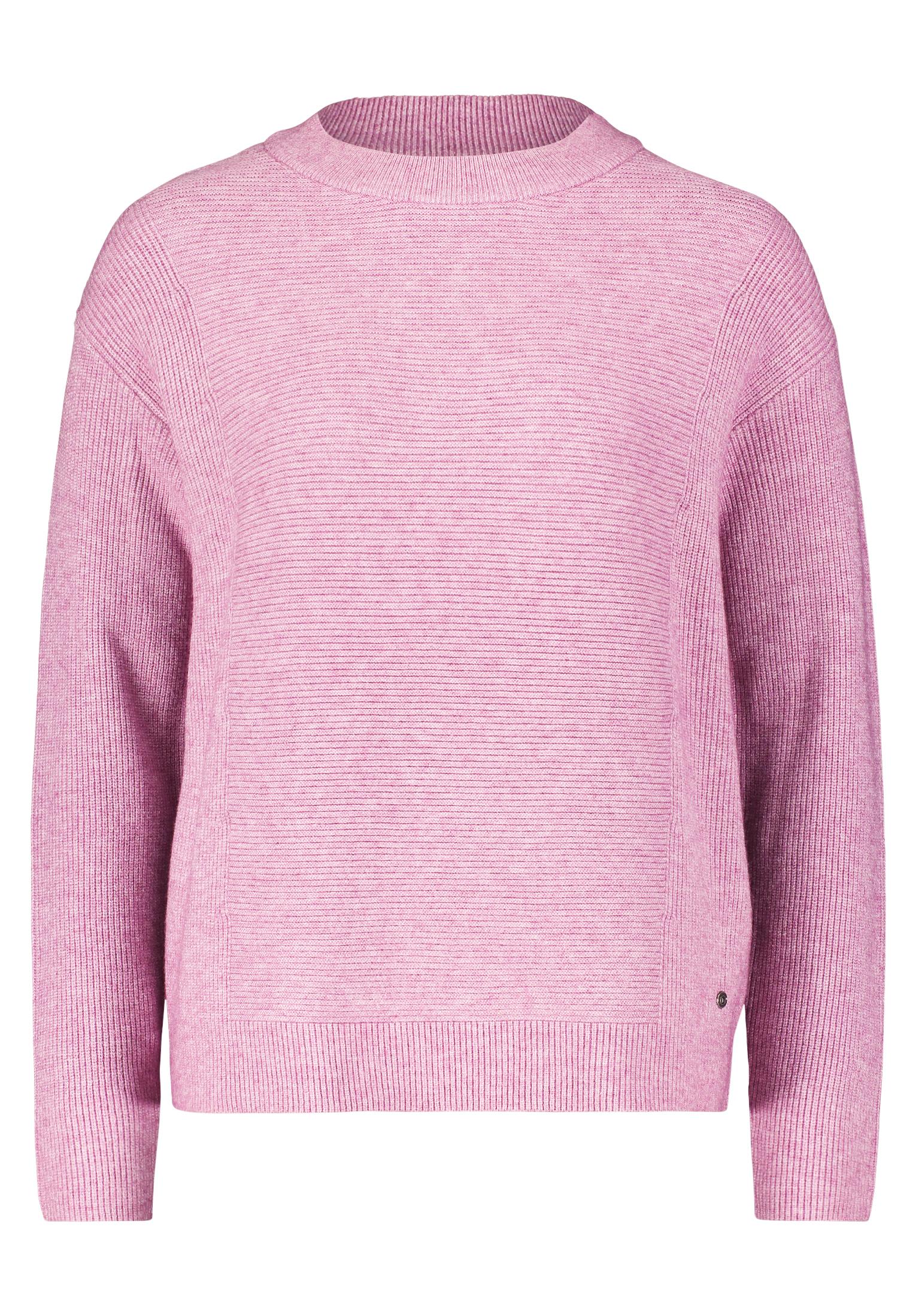 Strickpullover 46 Gerade - Lilac Melange