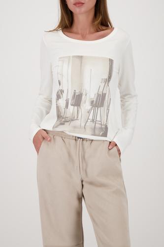 Langarmshirt mit Atelier-Druck