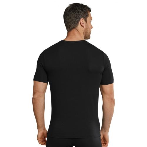 Shirt 1/2 Arm 7 - Schwarz