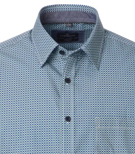 Freizeithemd M Casual Fit - Grün