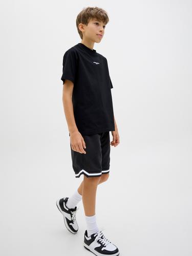 JPSTKARL ENERGIZE MESH SHORTS LNG JNR 176 Locker geschnitten - Black