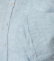 Leinenhemd 3XL Casual Fit Short - Aqua Bis Petrol