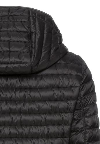 Steppjacke aus recyceltem Polyamid Schwarz 46