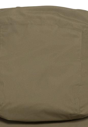 teXXXactive® Funktionsmantel aus recyceltem Polyester 38 Regular Fit - Dark Khaki
