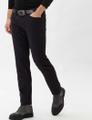 Style Cadiz 34/34 Five-Pocket-Hose, Herrenhose, Gesäßtaschen mit Stitching, Einschubtaschen vorn, Zusätzliche Coinpocket, Reißverschluss, Straight Fit, Gerader Beinverlauf, Normale Fußweite, Normale Leibhöhe - Dunkelgrau