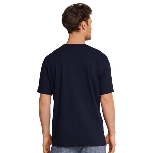 T-shirt Rundhals 48 - Dunkelblau