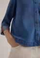 Denim-Look Bluse XL - Mid Blue Wash