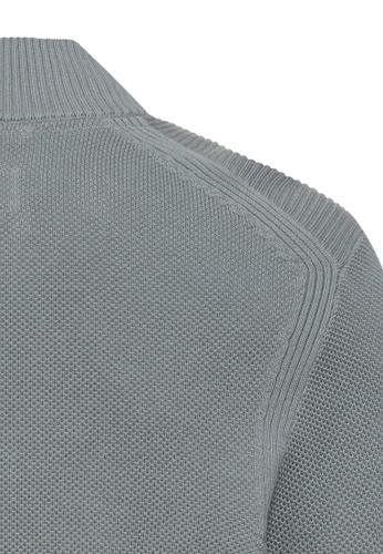 Strickjacke mit Stehkragen