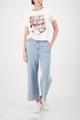 T-Shirt mit City-Print 44 - Cream