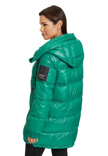 Steppjacke 38 A-Linie - Tannengrün