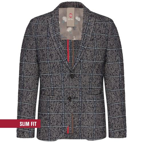 Sakko/Jacket CG Chris SV 48 slim fit - Blau Dunkel