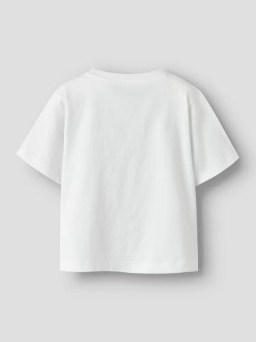 NMFFABIAN SS NREG SUN TOP 92 Normal geschnitten - Bright White