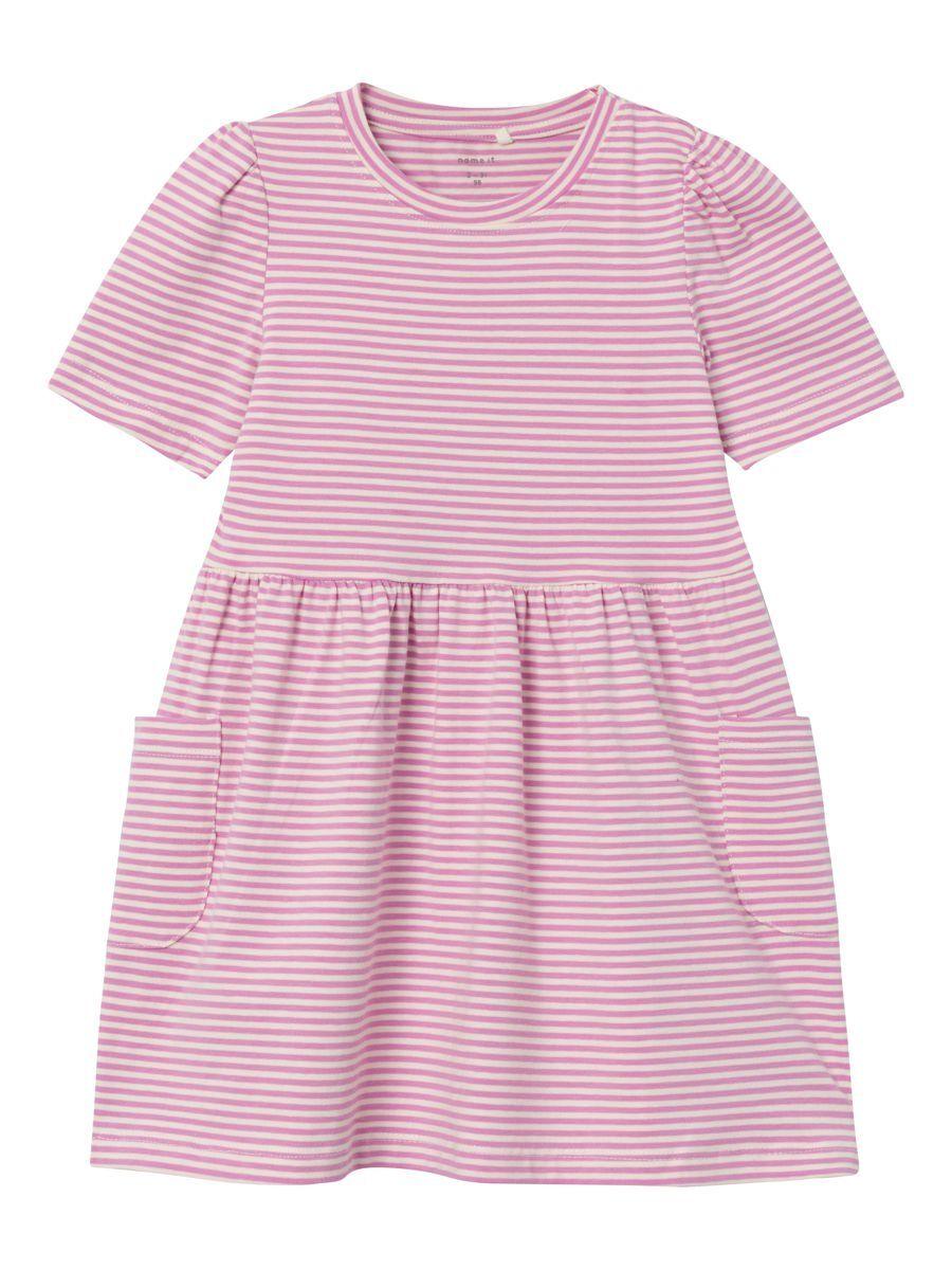 NMFFANN SS DRESS PB 116 Normal geschnitten - Smoky Grape