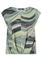 Blusenshirt 38 Figurumspielend - Mint/Green