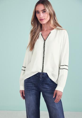 Tunika mit Tape-Details 38 - Off White