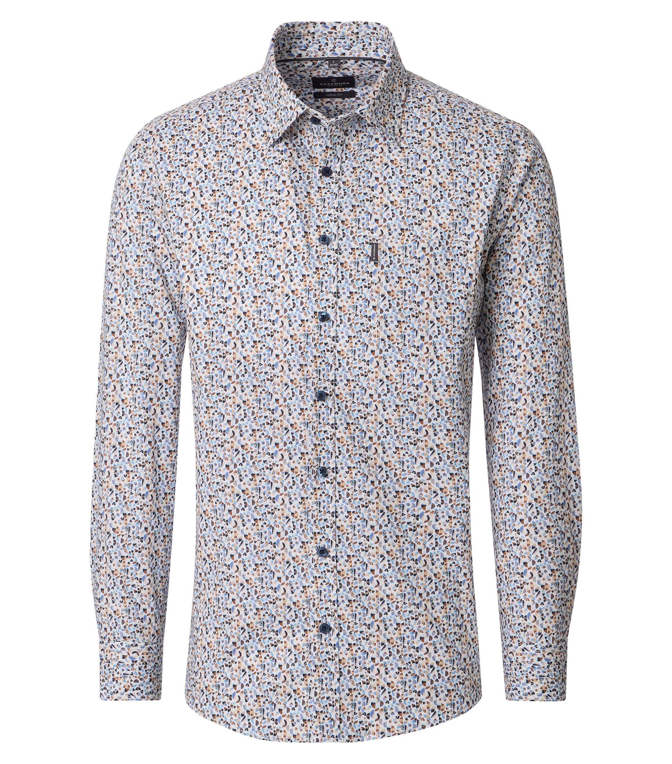 Freizeithemd XXL Casual Fit - Beige