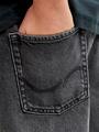 JJIALEX JJORIGINAL SHORTS SQ 175 SN JNR 140 Baggy Fit - Black Denim