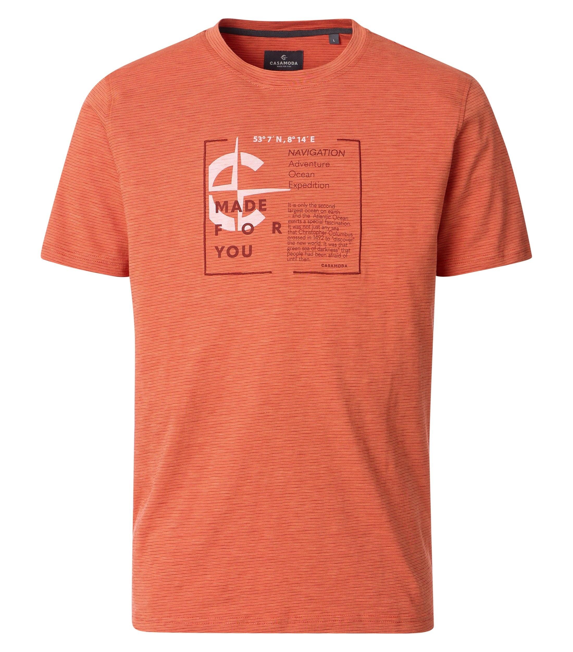 T-Shirt M Basic Circular Knit - Rot