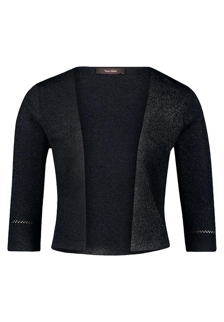 Strickbolero Blau S