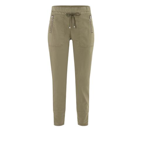 MAC JEANS - EASY, Authentic stretch gabardine 36/OL - Grün