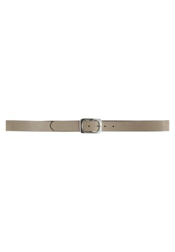 Basic Gürtel 95 - Taupe