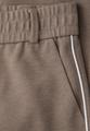 Hose mit Tape-Detail 42/28 - Light Terra Mocha